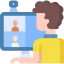 Videoconference ícone 64x64