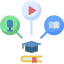 Blended learning Symbol 64x64