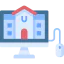Online university icon 64x64