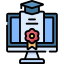 Online degree icon 64x64