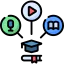 Blended learning Symbol 64x64