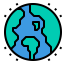 Planet earth icon 64x64