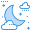 Cloudy night icon 64x64