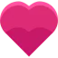Heart shape icon 64x64
