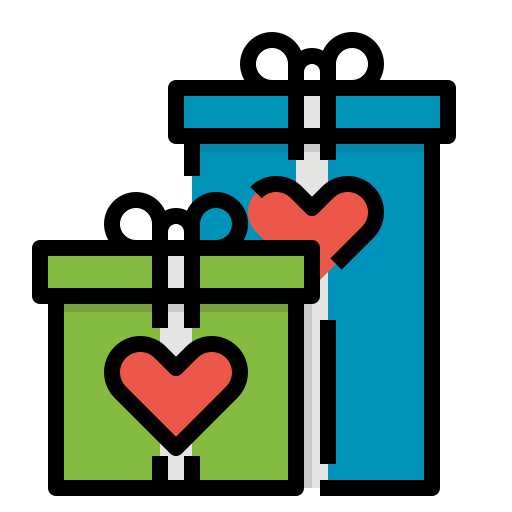 Gift box icon