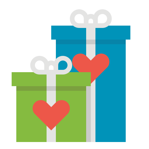 Gift box icon