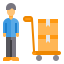 Delivery cart icon 64x64