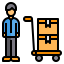 Delivery cart Symbol 64x64