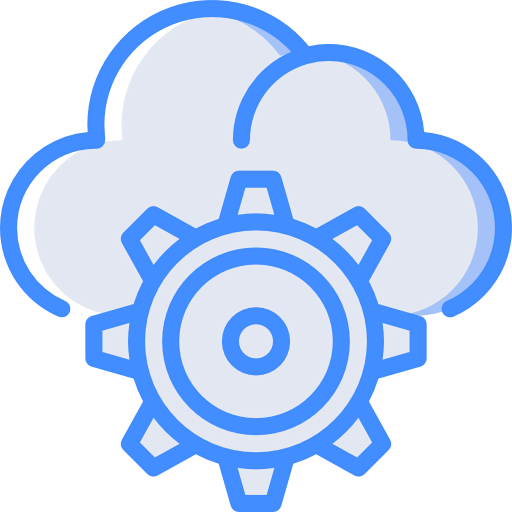 Cloud computing icon