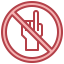 No touch ícono 64x64