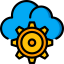 Cloud computing icon 64x64