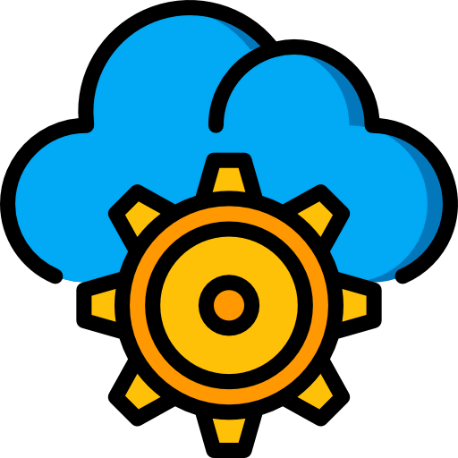 Cloud computing icon