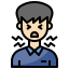 Sore throat icon 64x64