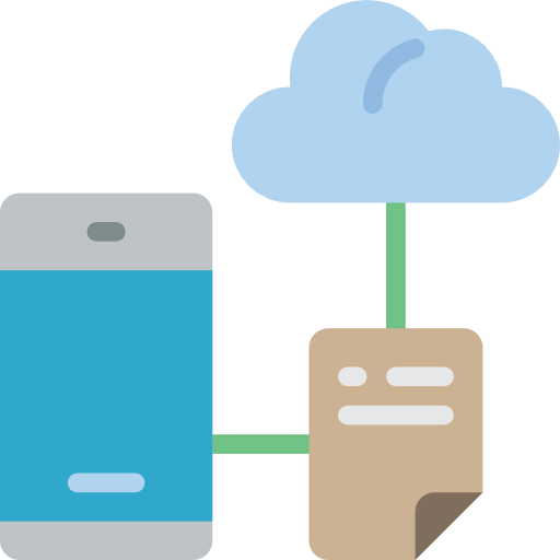 Cloud computing Ikona
