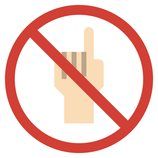 No touch icon