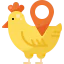 Chicken icon 64x64