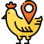 Chicken icon 64x64