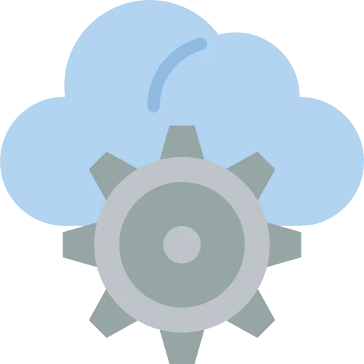 Cloud computing icon