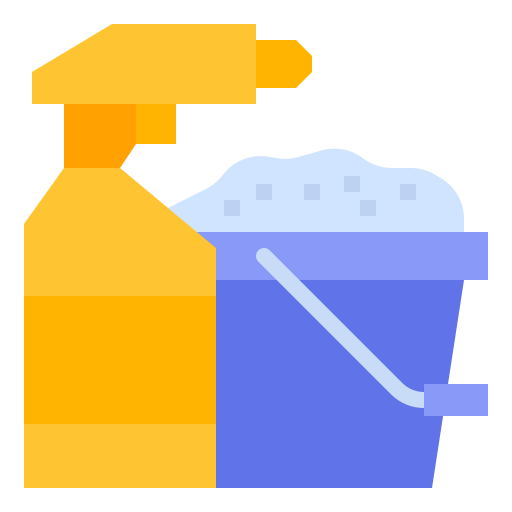 Cleaning tools icon