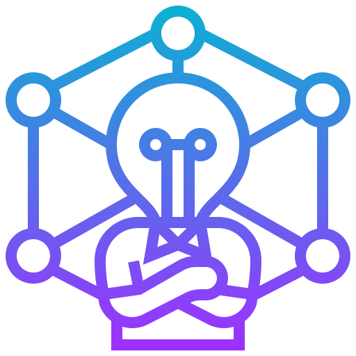 Design thinking icon