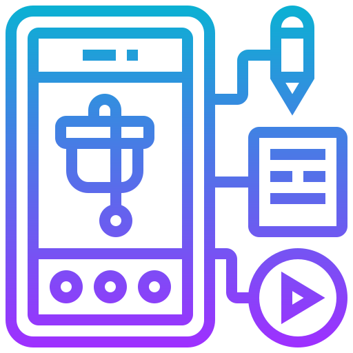 Online learning icon