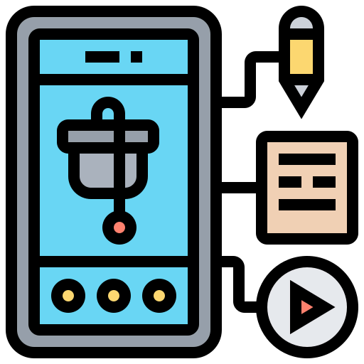 Online learning icon