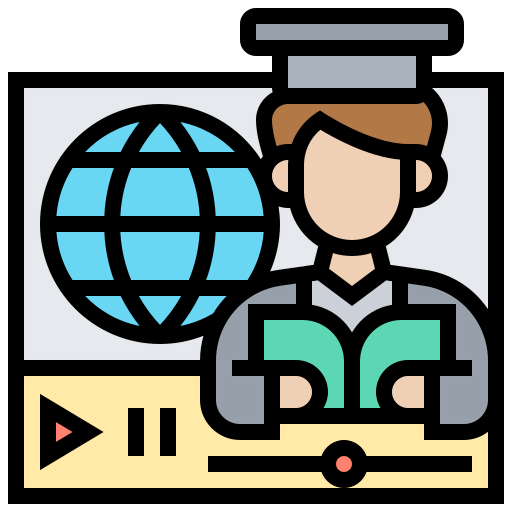 Online learning icon