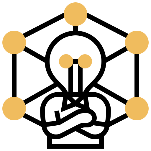 Design thinking icon