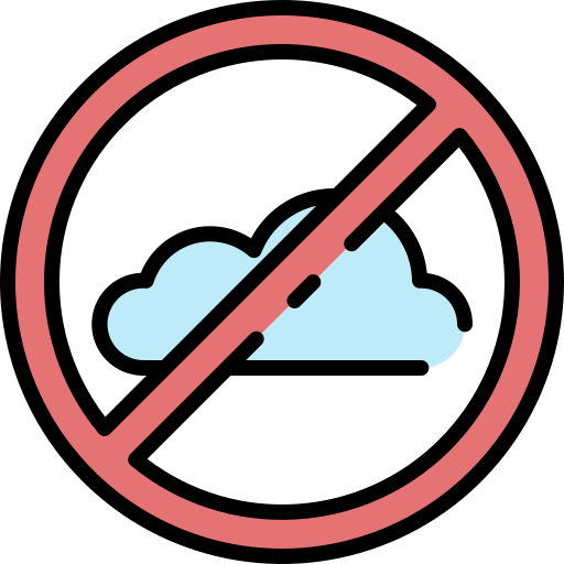 Cloudless icon