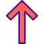 Up arrow icon 64x64