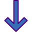 Down arrow icon 64x64