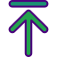 Upward icon 64x64
