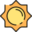 Sun icon 64x64