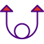 Upward icon 64x64