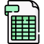 Spreadsheet biểu tượng 64x64