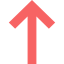 Up arrow icon 64x64