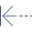 Left arrow icon 64x64