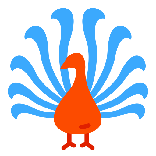 Peacock icon