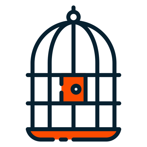 Bird cage icon