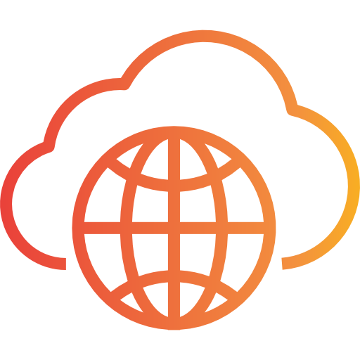 Cloud computing ícono
