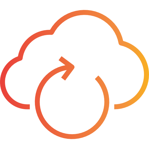 Cloud computing ícono