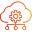 Cloud computing icon 64x64