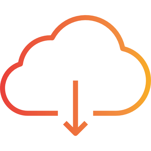 Cloud computing ícone