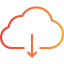Cloud computing icon 64x64