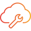Cloud computing icon 64x64