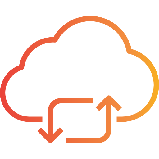 Cloud computing icon