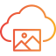 Cloud computing icon 64x64