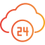 Cloud computing icon 64x64