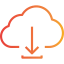 Cloud computing icon 64x64