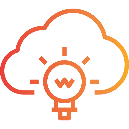 Cloud computing ícone